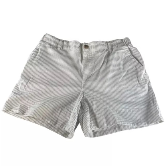 Old Navy Women’s White & Blue Striped Paperbag Style Shorts Size Large‎ - Picture 1 of 12